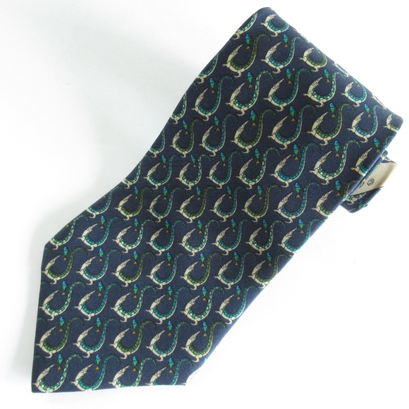 Salvatore Ferragamo Other - SOLD Salvatore Ferragamo Tie Alligator Crocodile
